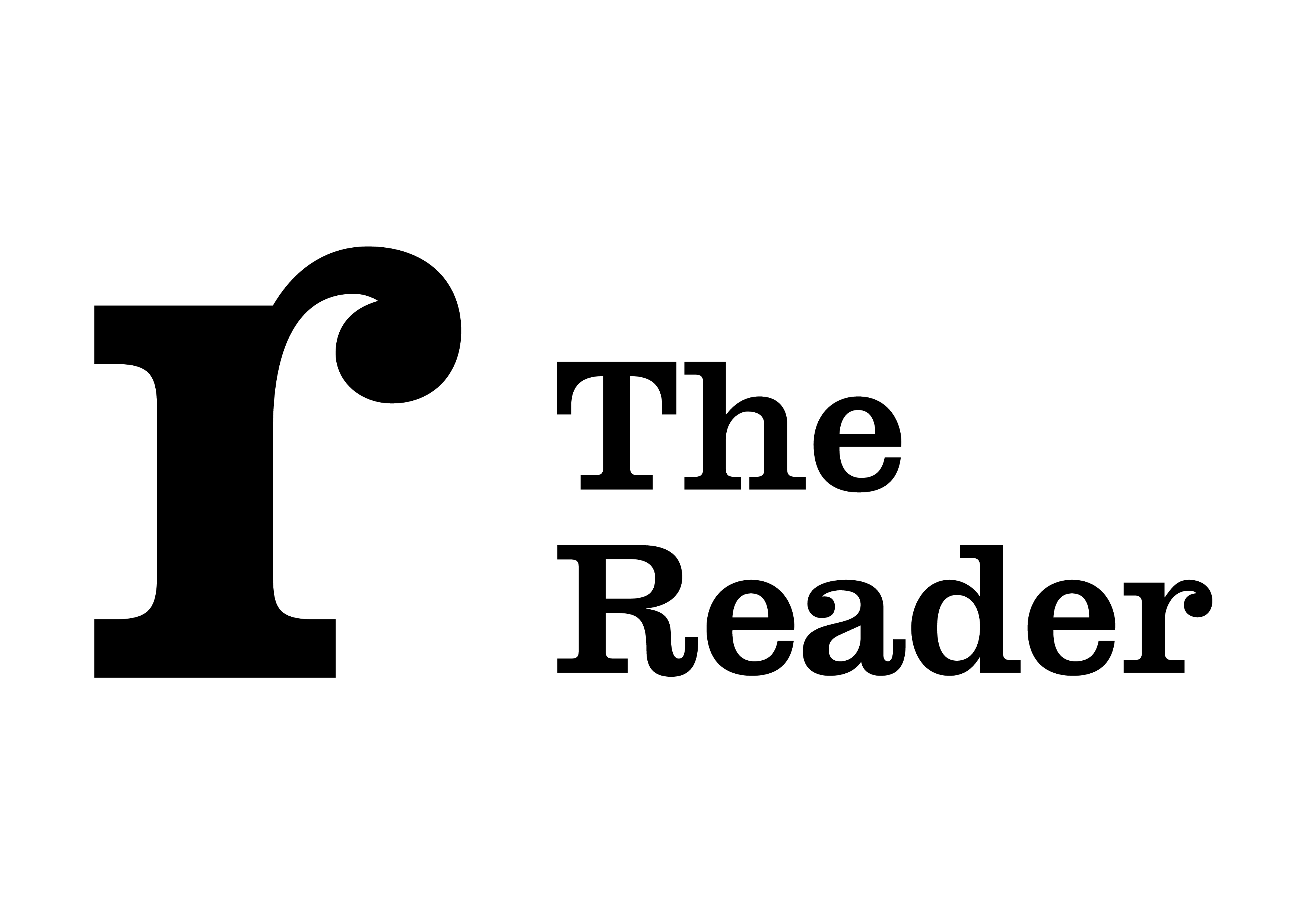 Reader Black Logo